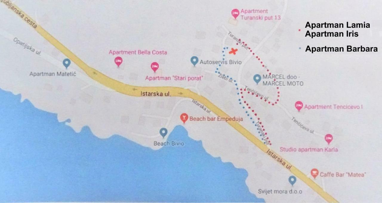 Apartman Iris S Terasom Rijeka Eksteriør billede